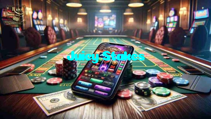 Juicy Stakes خوش آمدید بونس +600% پیشکش موبائل ایپ کے پروموشن سیکشن میں دکھائی دیتی ہے۔